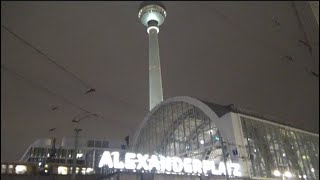 Mystisch am Bahnhof Alexanderplatz amp Bahnhof Friedrichstraße im November 2024  AL  255011024 [upl. by Gregoor]