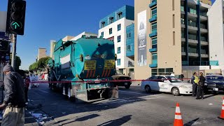 Skid Row Clean Up San Pedro st [upl. by Oeht]