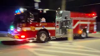 Lincolnwood Fire Department Engine 15 and Lincolnwood Police Responding [upl. by Autry]