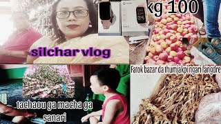 silchar vlog  fatok bazar da thumjakpi ngari fangktre🙄 online da gi pot lake🌷 [upl. by Roswell995]