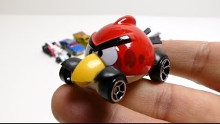 Hot Wheels Cars Angry Birds Racer  Toys for Boys [upl. by Primaveria]