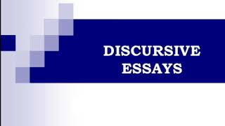 Discursive essay in hindiurdu [upl. by Eniledgam]