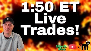 TIME TO MAKE SOME MONEY Live Trading Today With Stock Moe [upl. by Noreg]