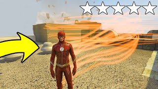 ME TRANSFORMEI NO FLASH E GANHEI SUPER VELOCIDADE NO GTA 5 [upl. by Mccowyn81]