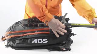 ABS Avalanche Airbag Vario Zipon Ice Ax [upl. by Gable]