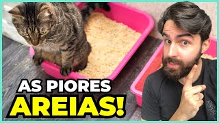 NÃO COMPRE ESSAS AREIAS PARA GATO A ÚLTIMA É A PIOR [upl. by Hiram]