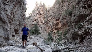 Samaria Gorge  Crete Greece [upl. by Kacey]