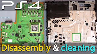 PS4 Overheating Fix Disassembly Fan Cleaning amp Thermal Paste Replacement [upl. by Matland]