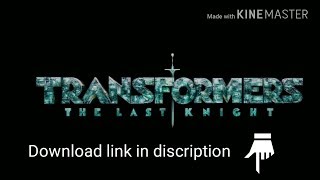 Transformers the last knight  Hindi  English download [upl. by Renault]