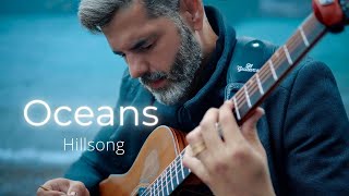 OCEANS  Hillsong Fingerstyle Cover by Andre Cavalcante [upl. by Aehtna]