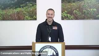 Buncombe County Hurricane Helene Community Briefing Oct 21 [upl. by Anita]