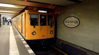 UBahn Berlin Bahnhof Uhlandstraße U1 HD [upl. by Eenat]