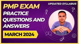 PMP Exam Questions 2024 March and Answers Practice Session PMP Exam Prep PMP for Project Manager [upl. by Hu]