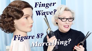 Is this the BEST Finger Wave Technique With a Curling Iron [upl. by Apfelstadt]