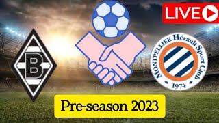 Borussia Mönchengladbach vs Montpellier LIVE  Preseason Friendly Match 2023  Match LIVE Now [upl. by Eelydnarb]