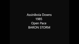 1985 Assiniboia Downs Open Pace Baron Storm [upl. by Ysor]