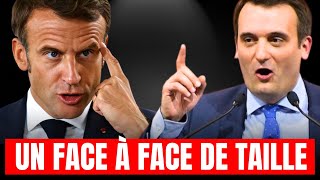 FLORIAN PHILIPPOT RIDCULISE EMMANUEL MCRON UNE CONFRONTATION CHOQUANTE [upl. by Burnight]