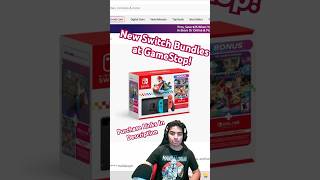 New Switch Bundle Dropped At Gamestop shorts drop [upl. by Lennahc]