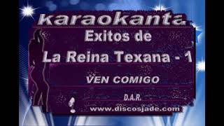 VEN CONMIGO KARAOKE SELENA [upl. by Lewison]