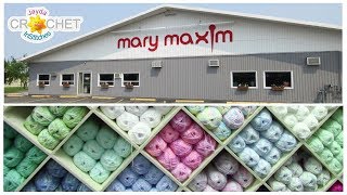 Mary Maxim Big Yarn Store Tour [upl. by Adnil543]