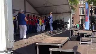 Middelburg VOLkoren 2019  Markt Zang en Muziekgroep Windkracht Vier Bergen op Zoom [upl. by Lussier]