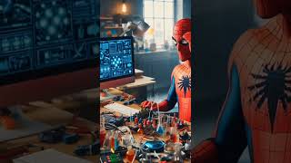 Spiderman new invention Part  1 spiderman shorts short shortvideo viralvideo viralshorts [upl. by Kalagher]