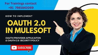 OAuth 20 Security  MuleSoft as OAuth Provider HandsOn Demo [upl. by Wilser989]