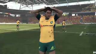 Rugby Challenge 4 gameplay Fiji 7s vs South Africa 7s [upl. by Lyrahs92]