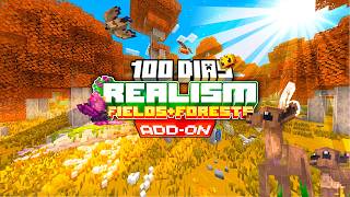 Sobrevivi 100 Dias no Realism Craft no Minecraft  O Filme [upl. by Lelia]