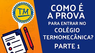 O QUE CAI NA PROVA DA TERMOMECÂNICA  PARTE 1  QUESTÕES  PROCESSO SELETIVO PARA ENSINO MÉDIO [upl. by Oirtemed]