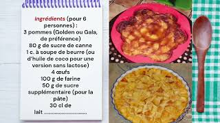 Clafoutis aux Pommes Caramélisées [upl. by Joelynn]