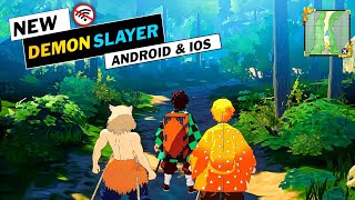 Top 5 New DEMON SLAYER Games For Android In 2023  High Graphics OnlineOffline [upl. by Irret]