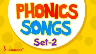 Phonics Songs for Kids Part 2  Infobells [upl. by Dorri947]