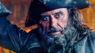 Blackbeards Introduction Scene  PIRATES OF THE CARIBBEAN 4 2011 Movie Clip [upl. by Tracay431]