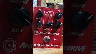 Atomic OverDrive XTS  Fender Guitar  Lindy Fralin Pickups  Fender Blues Deluxe Amp [upl. by Bock]