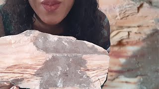 EATING CLAY KAOLIN ASMR CRUNCHY [upl. by Alex]