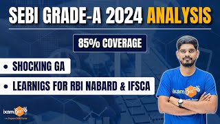 SEBI Grade A 2024  GA Analysis and Our Coverage  Learnings for RBI NABARD amp IFSCA Exam [upl. by Raffaj]