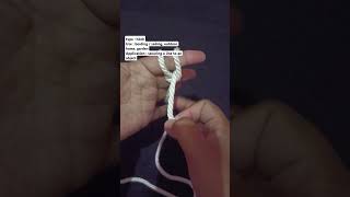 Clove Hitch  Simpul Pangkal clovehitch knot [upl. by Pinkham]