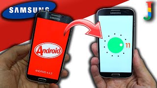 Cómo TRANSFORMÉ un VIEJO SAMSUNG del 2013 en UN MÓVIL MODERNO Android 11 [upl. by Steffi30]