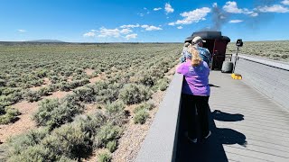 VISTAS Unlimited K27 MUDHEN 463 LAVA Tank CUMBRES amp TOLTEC SCENIC Railroad May 30 2024 [upl. by Ahsier]