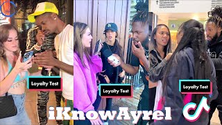 1 HOUR iKnowAyrel TikTok 2023  iKnowAyrel Loyality Test TikTok Couple and Friends [upl. by Jenette]