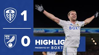 Highlights Leeds United 10 Norwich City  Bamford strikes again [upl. by Llieno]