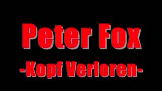 Peter Fox  Kopf Verloren HQ [upl. by Hartill477]