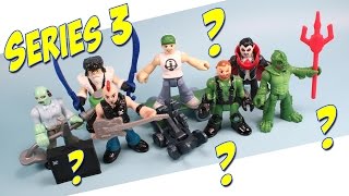 imaginext Mystery Pack Figures Series 3 Opening and Codes [upl. by Nallij978]