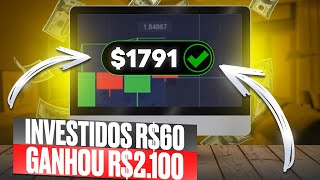 ⚪ COMO INVESTIR R60 E GANHAR R2100MELHOR ESTRATÉGIA  Investimento  Lucro do Investimento [upl. by Lauren338]