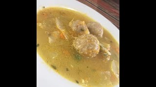 Cocina tradicional Ecuatoriana Sopa de bolas de maíz y Chicha de morocho [upl. by Danni]