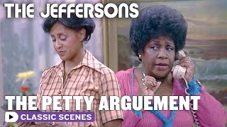 Louise And Florence Argue ft Marla Gibbs  The Jeffersons [upl. by Muhan935]