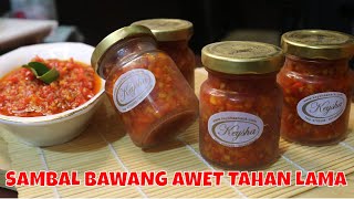 RESEP SAMBAL BALADO SERBAGUNA ALA CATERING  AWET SAMPAI 6 BULAN [upl. by Nilhtac397]