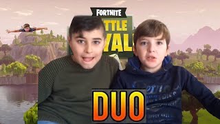 DUO AVEC MATHIS SUR FORNITE BATTLE ROYALE GO TOP 1 [upl. by Farrish]