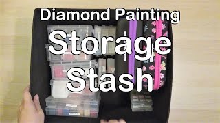 My Diamond Painting Storage Stash [upl. by Briny64]